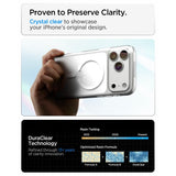 Spigen iPhone 17 Pro Max/iPhone 18 Pro Max Skal Ultra Hybrid MagFit Clear White