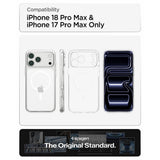 Spigen iPhone 17 Pro Max/iPhone 18 Pro Max Skal Ultra Hybrid MagFit Clear White