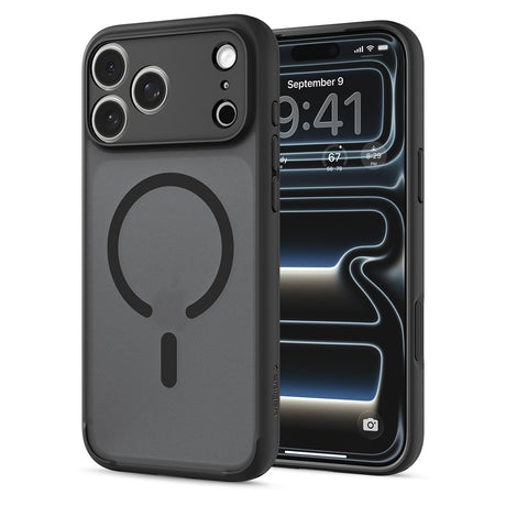Spigen iPhone 17 Pro Max/iPhone 18 Pro Max Skal Ultra Hybrid MagFit Frost Black