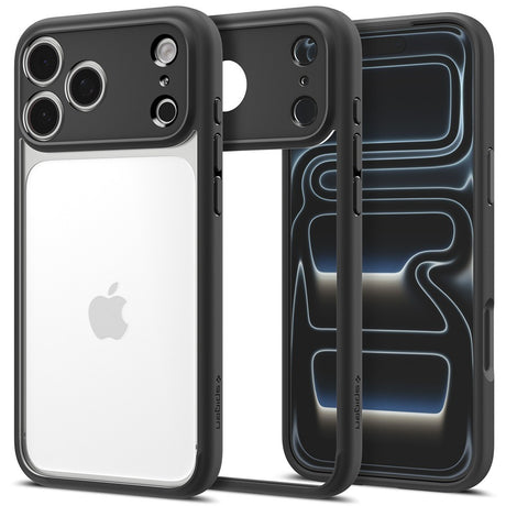 Spigen iPhone 17 Pro Max/iPhone 18 Pro Max Skal Ultra Hybrid Matte Black