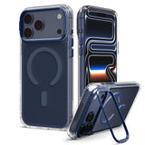 Spigen iPhone 17 Pro Max/iPhone 18 Pro Max Skal Ultra Hybrid Optik S MagFit Clear Deep Blue
