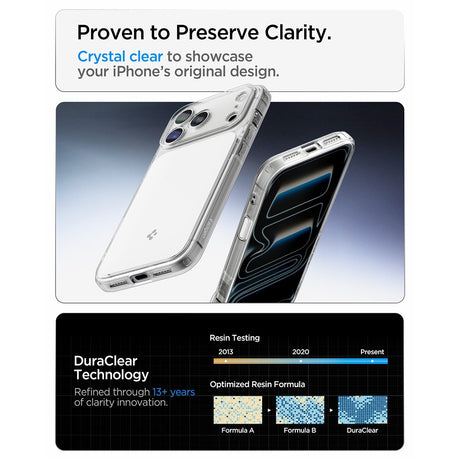 Spigen iPhone 17 Pro Max/iPhone 18 Pro Max Skal Ultra Hybrid T MagFit Glossy White