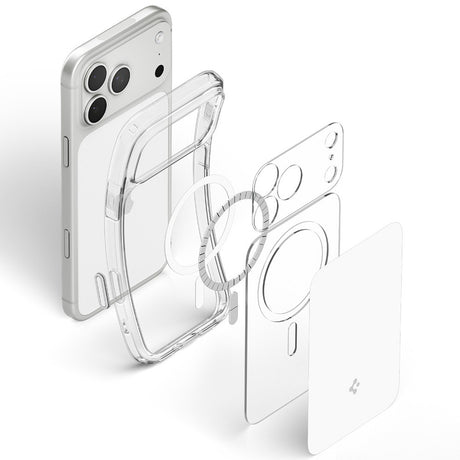 Spigen iPhone 17 Pro Max/iPhone 18 Pro Max Skal Ultra Hybrid T MagFit Glossy White