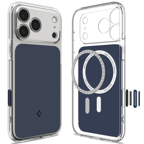 Spigen iPhone 17 Pro Max/iPhone 18 Pro Max Skal Ultra Hybrid T MagFit Matte Blue