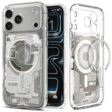 Spigen iPhone 17 Pro Max/iPhone 18 Pro Max Skal Ultra Hybrid Zero One MagFit Natural Titanium