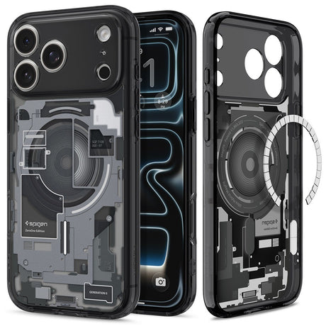 Spigen iPhone 17 Pro Max/iPhone 18 Pro Max Skal Ultra Hybrid Zero One MagFit Svart
