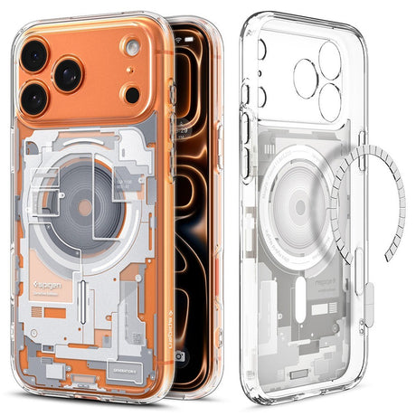 Spigen iPhone 17 Pro Max/iPhone 18 Pro Max Skal Ultra Hybrid Zero One MagFit Vit