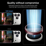 Spigen iPhone 18 Pro/18 Pro Max Kameraskydd Glas.tR EZ Fit Optik Pro 2-pack Dark Cherry