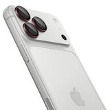 Spigen iPhone 18 Pro/18 Pro Max Kameraskydd Glas.tR EZ Fit Optik Pro 2-pack Dark Cherry