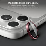 Spigen iPhone 18 Pro/18 Pro Max Kameraskydd Glas.tR EZ Fit Optik Pro 2-pack Dark Cherry