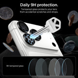Spigen iPhone 18 Pro/18 Pro Max Kameraskydd Glas.tR EZ Fit Optik Pro 2-pack Dark Gray
