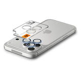 Spigen iPhone 18 Pro/18 Pro Max Kameraskydd Glas.tR EZ Fit Optik Pro 2-pack Light Blue