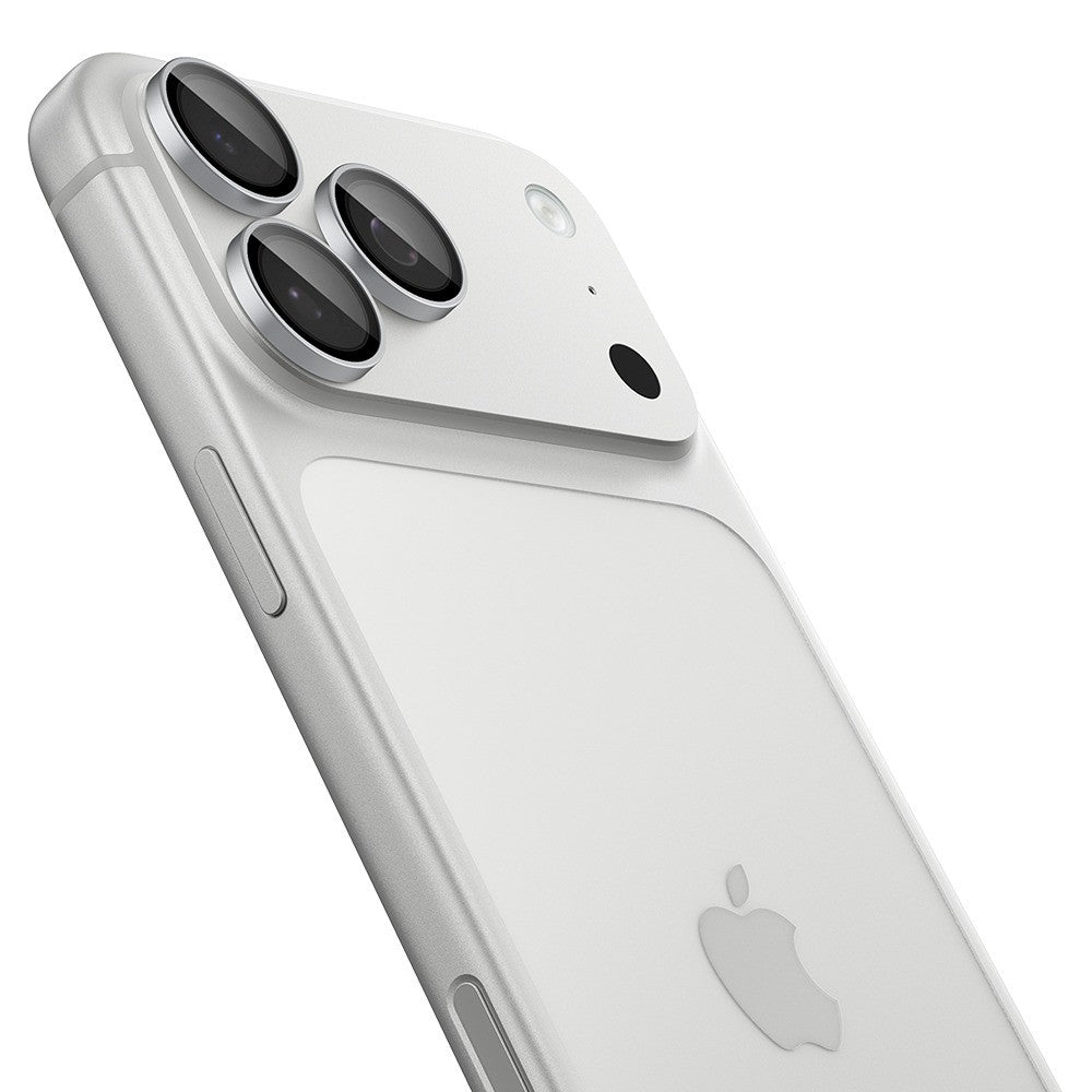 Spigen iPhone 18 Pro/18 Pro Max Kameraskydd Glas.tR EZ Fit Optik Pro 2-pack Silver