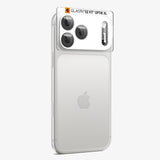Spigen iPhone 18 Pro Kameraskydd Glas.tR EZ Fit Optik Pro XL Dark Gray