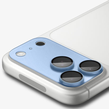 Spigen iPhone 18 Pro Kameraskydd Glas.tR EZ Fit Optik Pro XL Light Blue