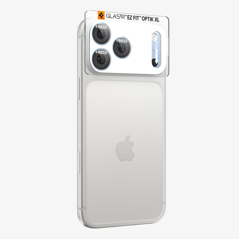Spigen iPhone 18 Pro Kameraskydd Glas.tR EZ Fit Optik Pro XL Light Blue