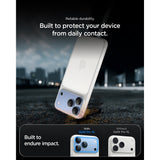 Spigen iPhone 18 Pro Kameraskydd Glas.tR EZ Fit Optik Pro XL Silver