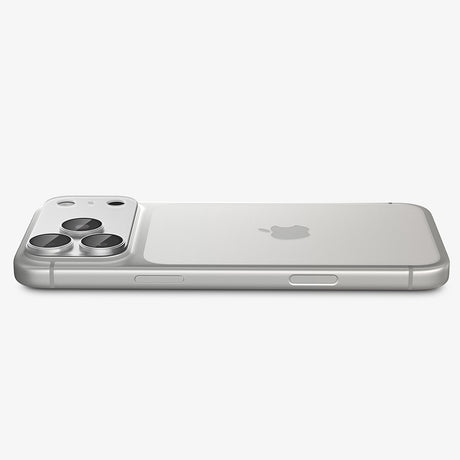 Spigen iPhone 18 Pro Kameraskydd Glas.tR EZ Fit Optik Pro XL Silver