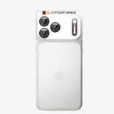 Spigen iPhone 18 Pro Max Kameraskydd Glas.tR EZ Fit Optik Pro XL Dark Cherry