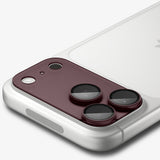 Spigen iPhone 18 Pro Max Kameraskydd Glas.tR EZ Fit Optik Pro XL Dark Cherry