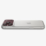 Spigen iPhone 18 Pro Max Kameraskydd Glas.tR EZ Fit Optik Pro XL Dark Cherry