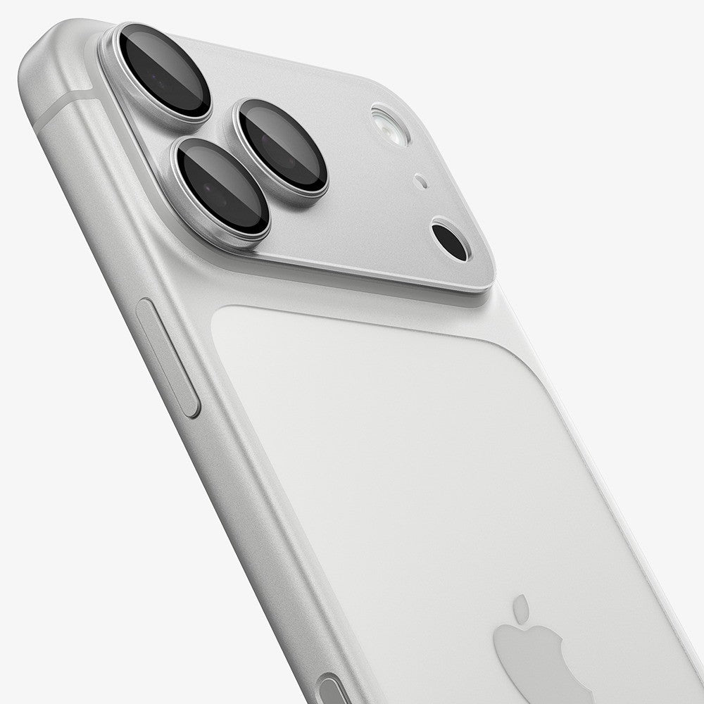 Spigen iPhone 18 Pro Max Kameraskydd Glas.tR EZ Fit Optik Pro XL Silver