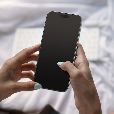 Spigen iPhone 18 Pro Max Skärmskydd Glas.tR EZ Fit Pro Privacy