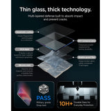 Spigen iPhone 18 Pro Max Skärmskydd Glas.tR EZ Fit Pro Privacy 2-pack