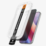 Spigen iPhone 18 Pro Skärmskydd Glas.tR EZ Fit Pro Privacy