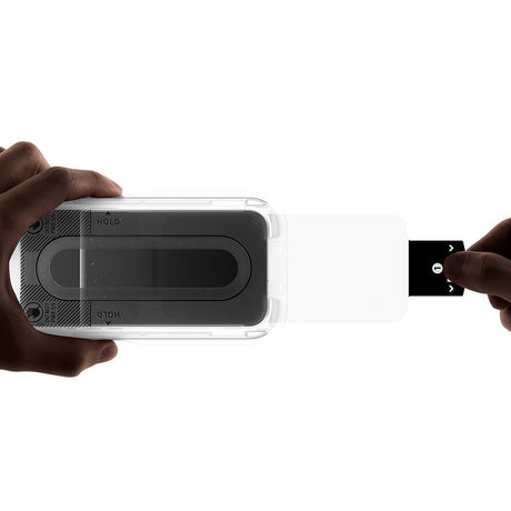 Spigen iPhone 18 Pro Skärmskydd Glas.tR EZ Fit Pro Privacy