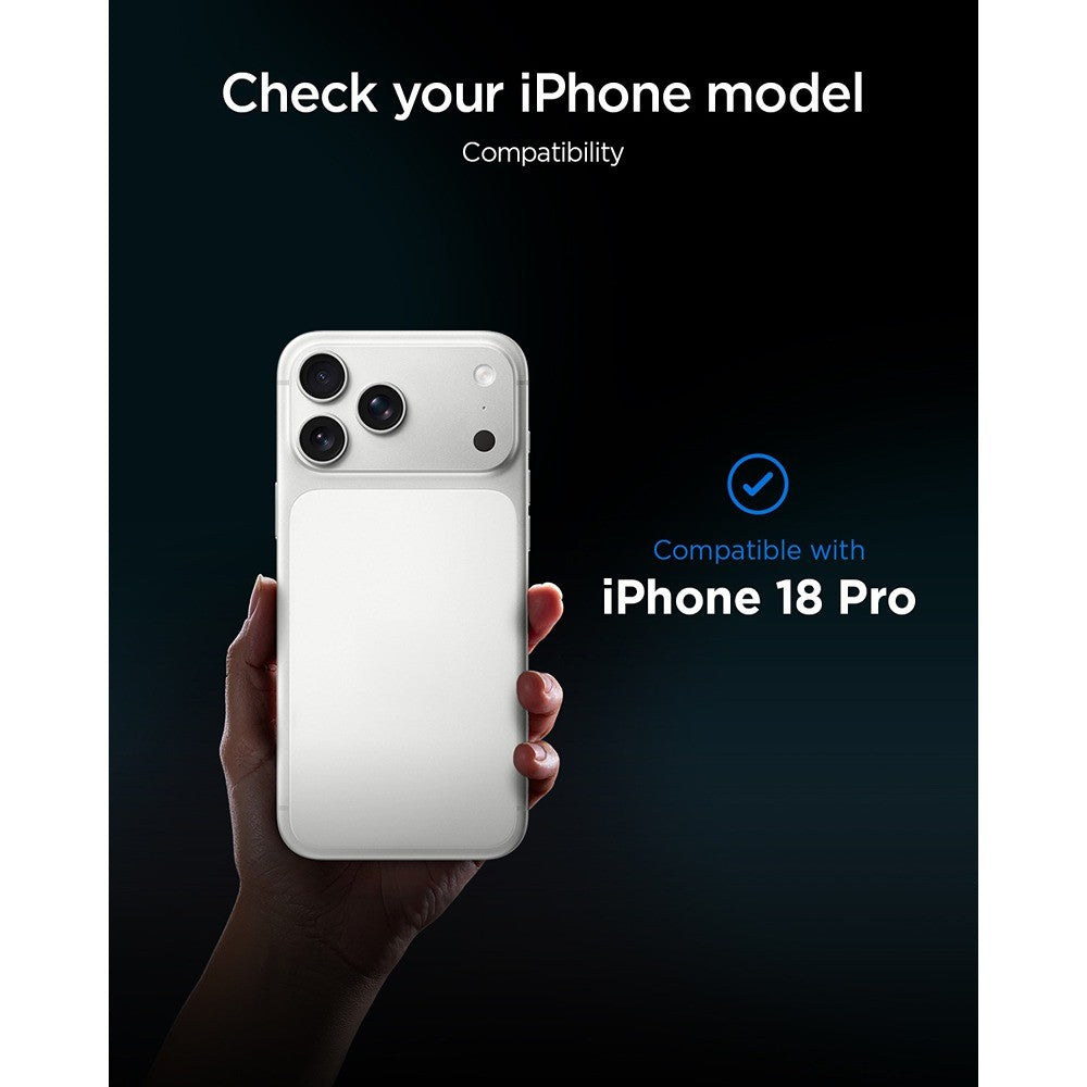 Spigen iPhone 18 Pro Skärmskydd Glas.tR EZ Fit Pro Privacy