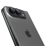Spigen iPhone Duo Kameraskydd Glas.tR EZ Fit Optik Pro 2-pack Svart