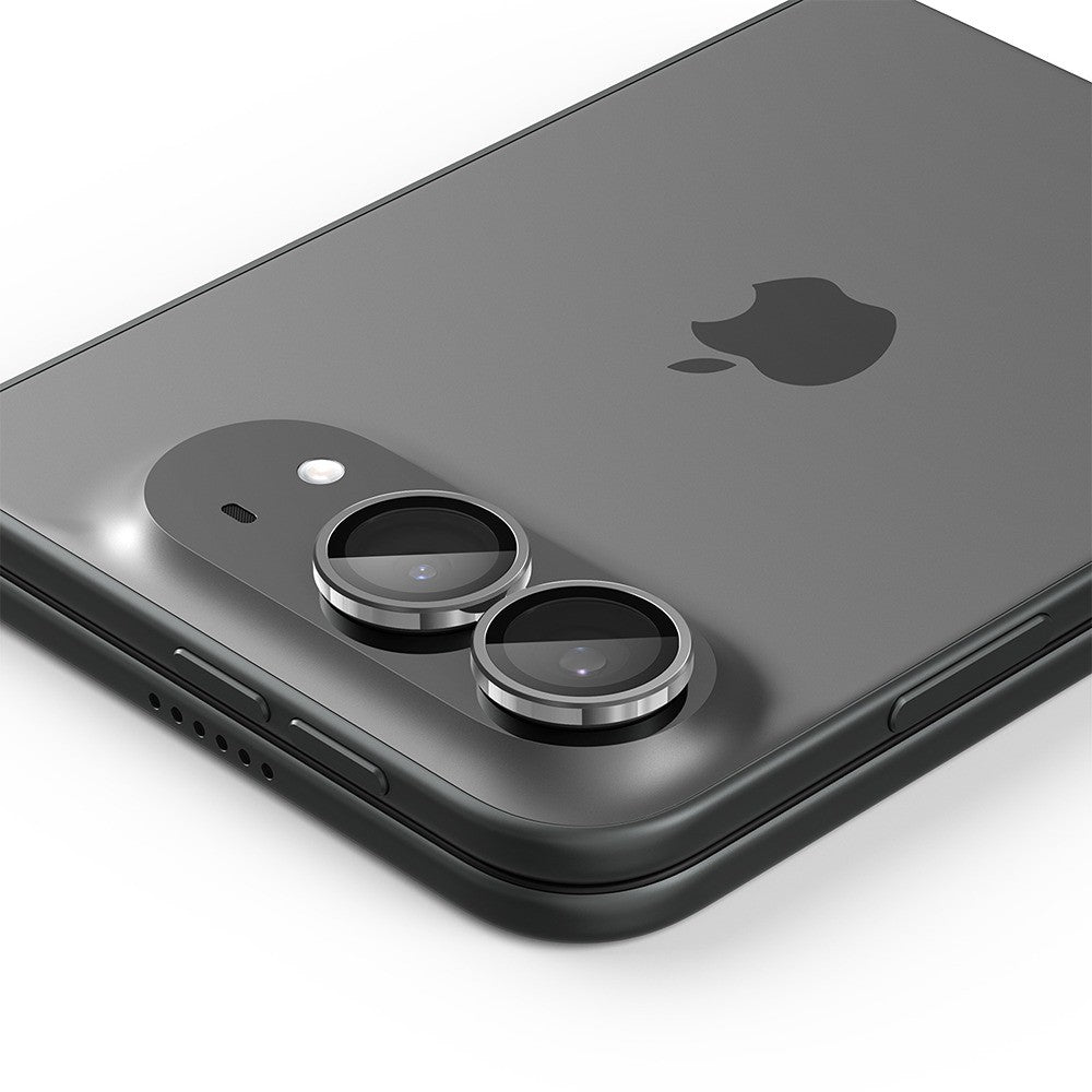 Spigen iPhone Duo Kameraskydd Glas.tR EZ Fit Optik Pro 2-pack Vit