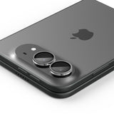 Spigen iPhone Duo Kameraskydd Glas.tR EZ Fit Optik Pro 2-pack Vit