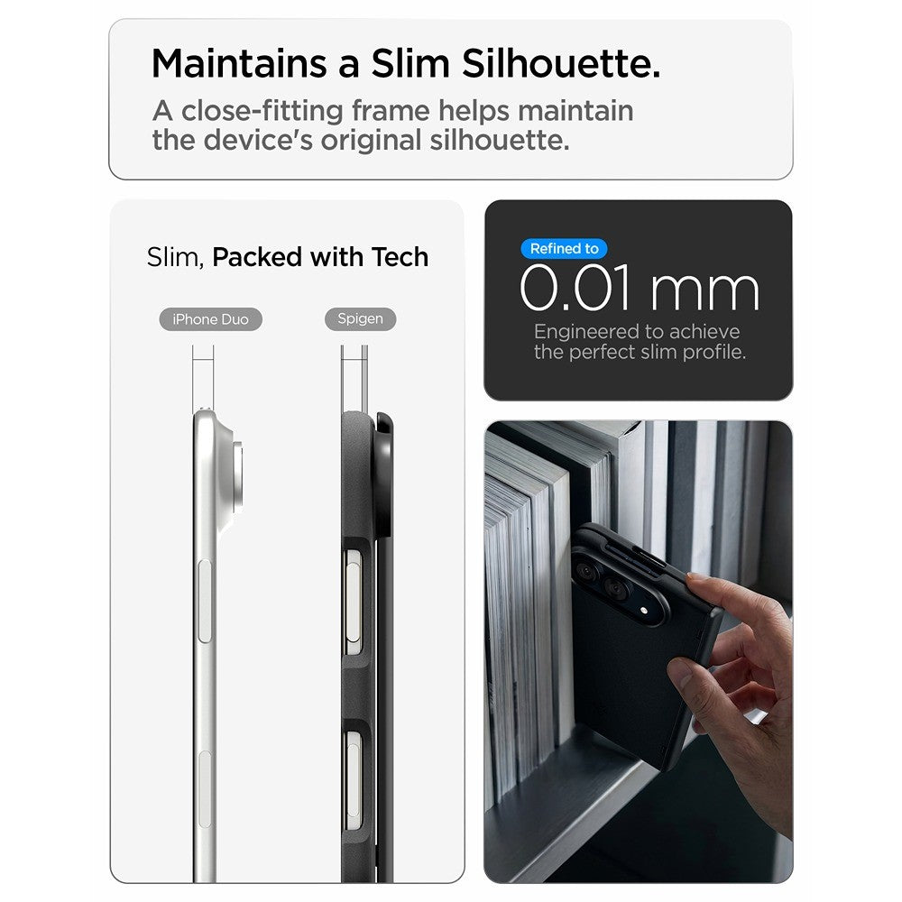 Spigen iPhone Duo Skal Air Fit Pro MagFit Svart