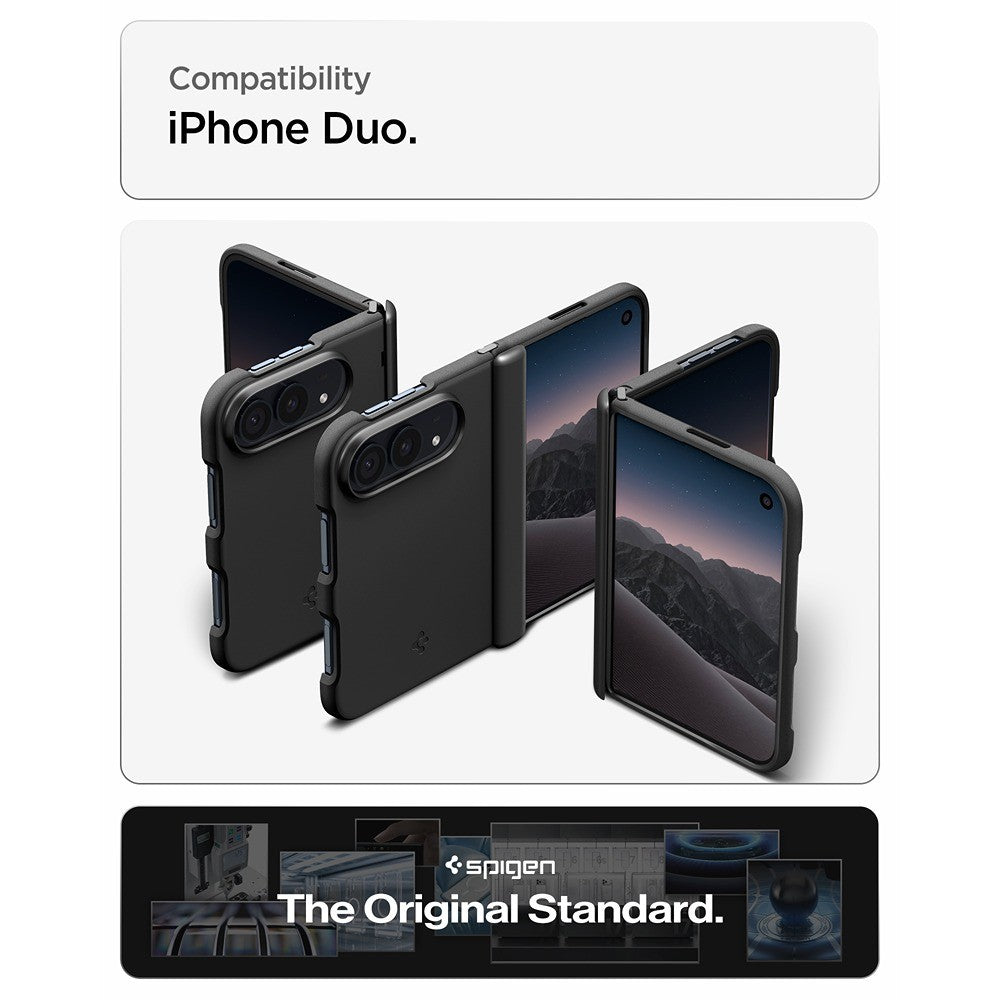 Spigen iPhone Duo Skal Air Fit Pro MagFit Svart