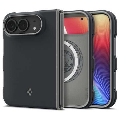 Spigen iPhone Duo Skal Nano Pop MagFit Black Sesame