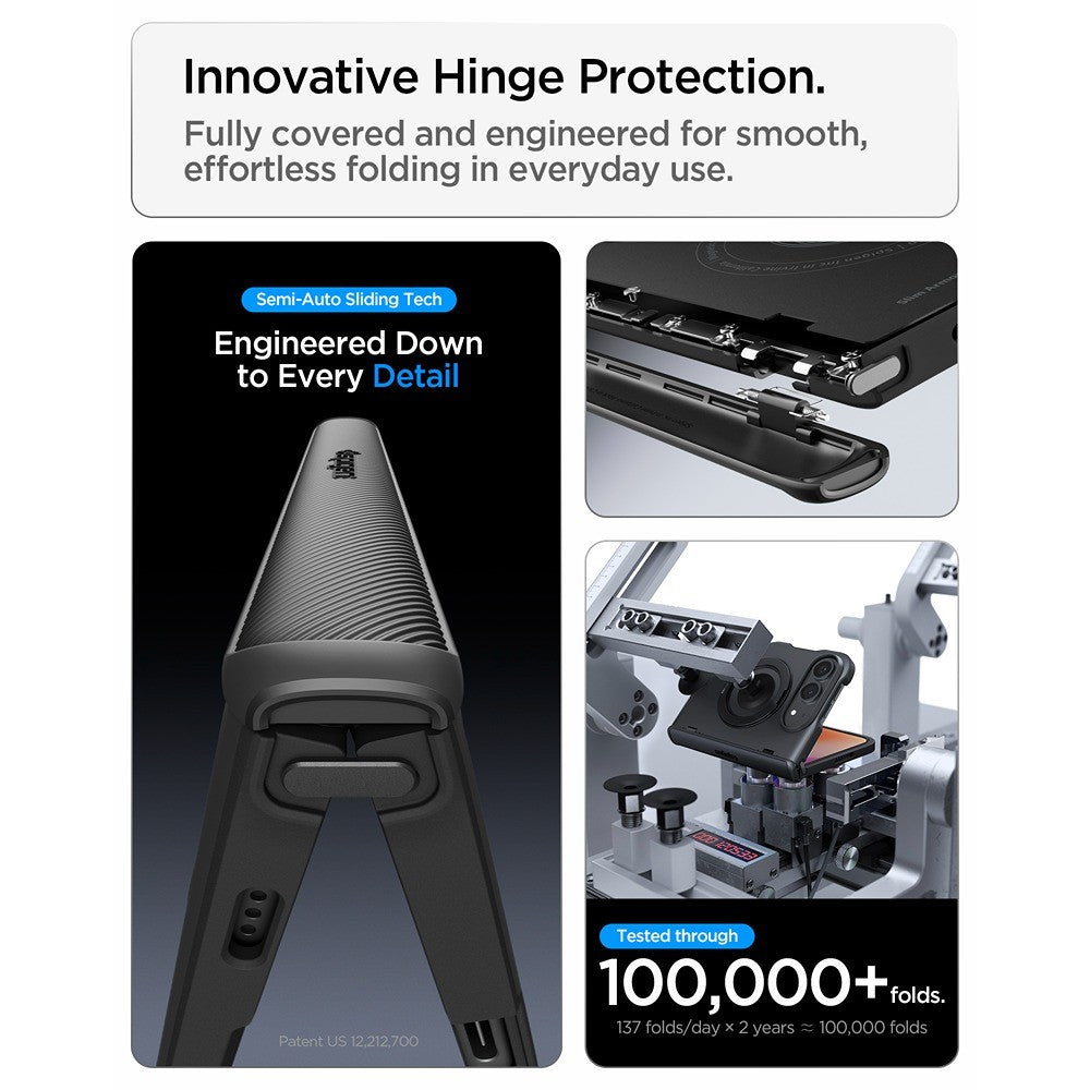 Spigen iPhone Duo Skal Slim Armor Pro S MagFit Svart