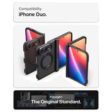 Spigen iPhone Duo Skal Slim Armor Pro S MagFit Svart