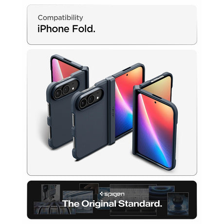 Spigen iPhone Duo Skal Tough Armor Pro MagFit Metal Slate