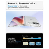 Spigen iPhone Duo Skal Ultra Hybrid Pro Crystal Clear
