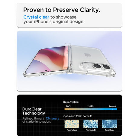 Spigen iPhone Duo Skal Ultra Hybrid Pro Crystal Clear