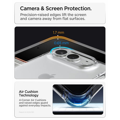 Spigen iPhone Duo Skal Ultra Hybrid Pro Crystal Clear