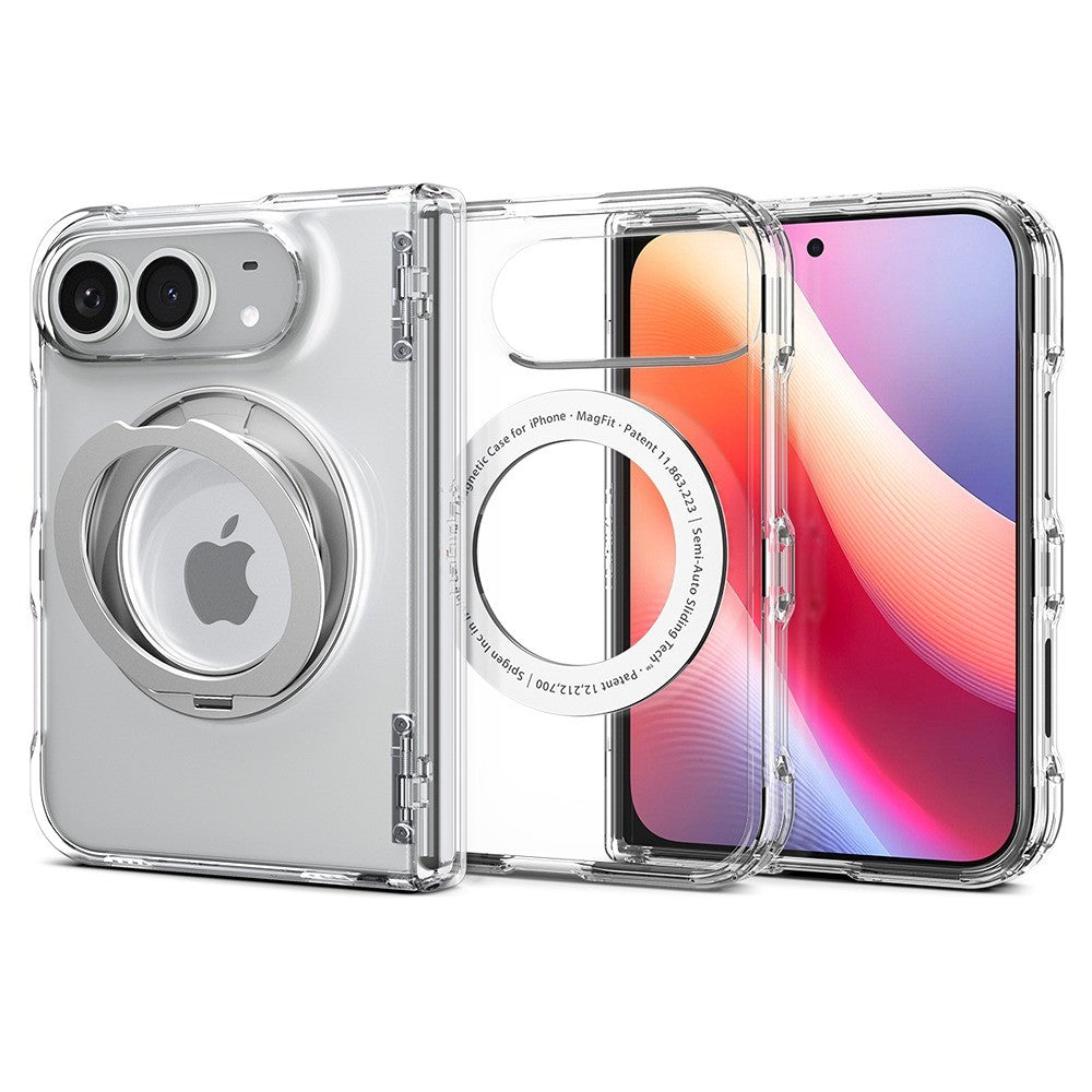 Spigen iPhone Duo Skal Ultra Hybrid Pro S MagFit Clear White