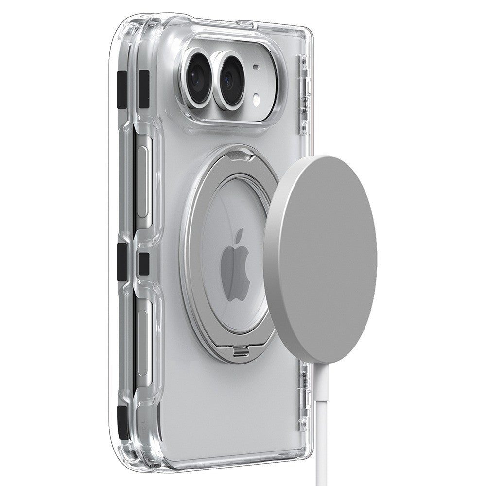 Spigen iPhone Duo Skal Ultra Hybrid Pro S MagFit Clear White