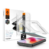 Spigen iPhone Duo Skärmskydd Glas.tR EZ Fit Pro Privacy