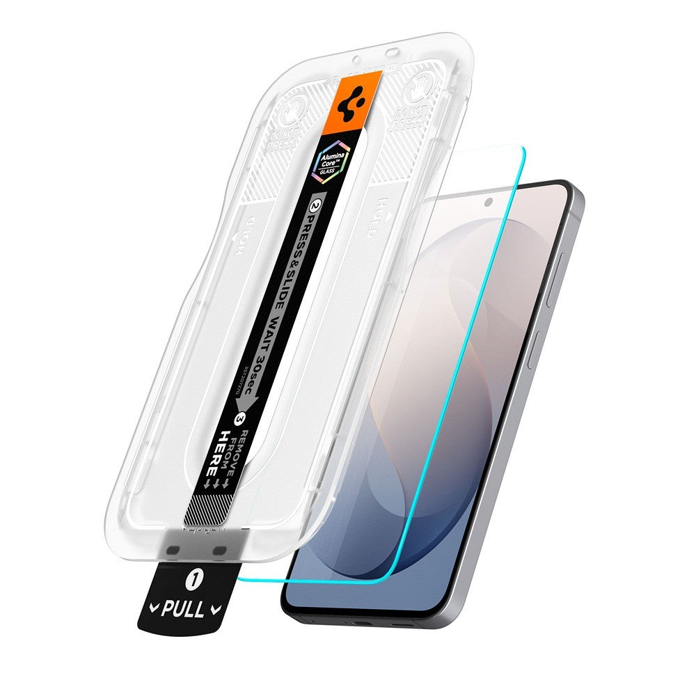 Spigen Samsung Galaxy S26 FE Skärmskydd GLAS.tR EZ Fit Pro 2-pack