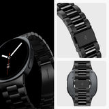 Spigen Samsung Galaxy Watch 8/9 40/44mm/Classic 46mm Armband Modern Fit 316L Svart