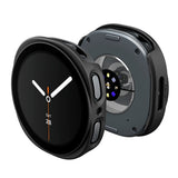 Spigen Samsung Galaxy Watch 8/9 40mm Skal med Skärmskydd Thin Fit 360 Svart
