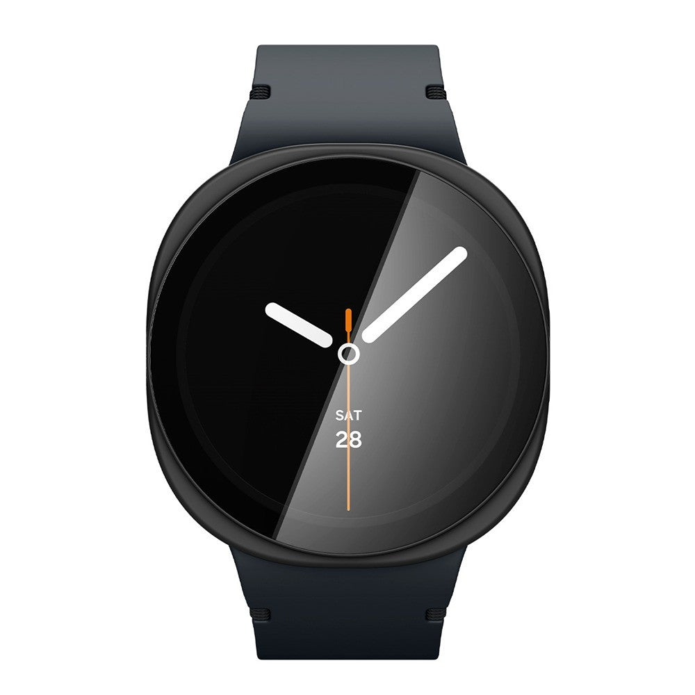 Spigen Samsung Galaxy Watch 8/9 40mm Skal med Skärmskydd Thin Fit 360 Svart